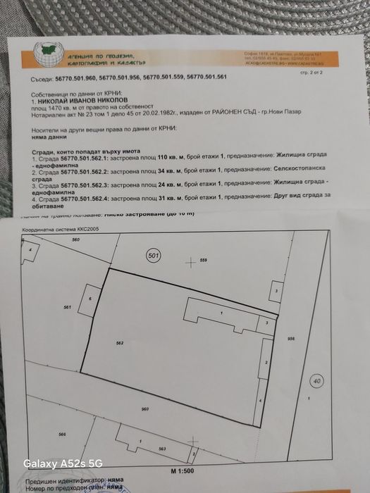 Къща в гр. Писка