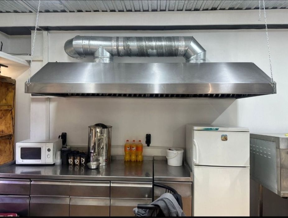 Вытяжные зонты,  нержавейка