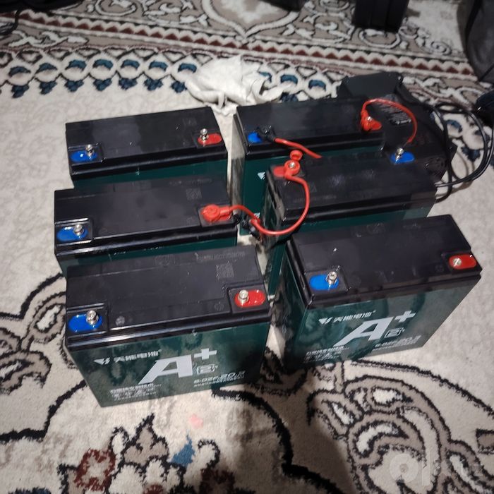 6×12v ga 20ah akumulyator holati yangidek