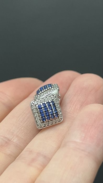 Серьги серебро, 925 проба