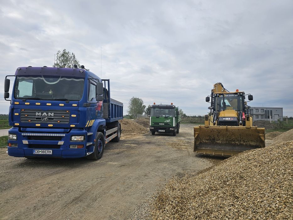 Depozit Agregate Balastiera / Vând. Nisip,Pietriș,Pământ,Balastru..etc