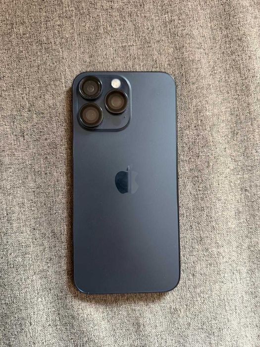 iphone 15 pro max 512 GB с 94 % капацитет на батерията blue titanium