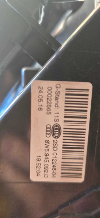 Десен Външен Стоп Audi A4 B9