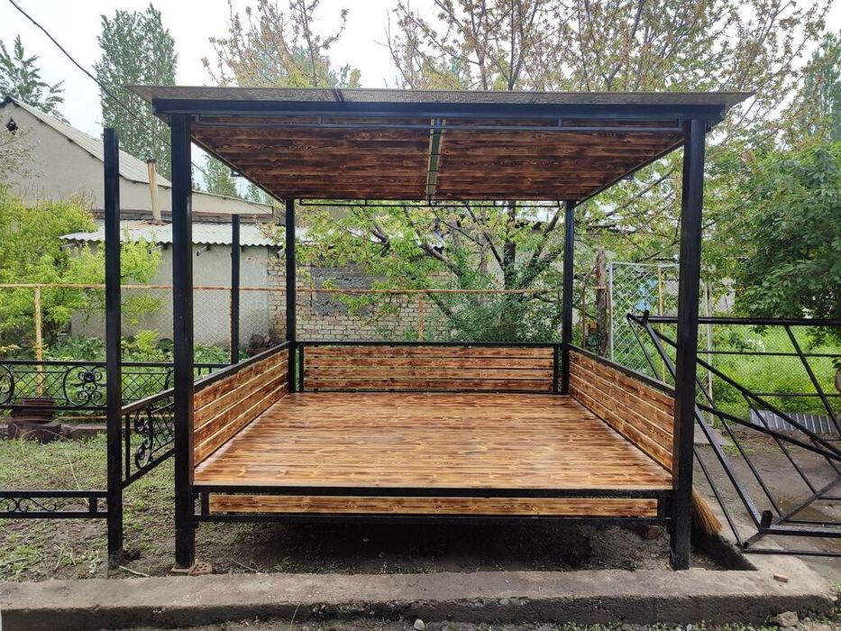 Беседка тапчан на заказ