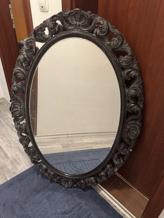 Стенно огледало, овал