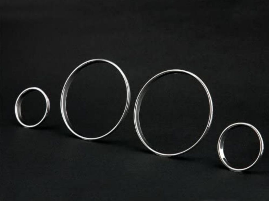 НОВИ Хромирани рингове за табло-БМВ Е39/Е38/Е53 + ПОДАРЪК