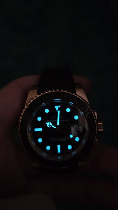 Seiko Mod Yachtmaster, submariner