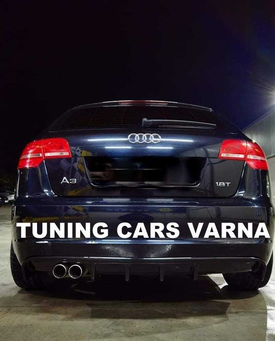 Дифузьор за задна броня Ауди А3 Ауди А3