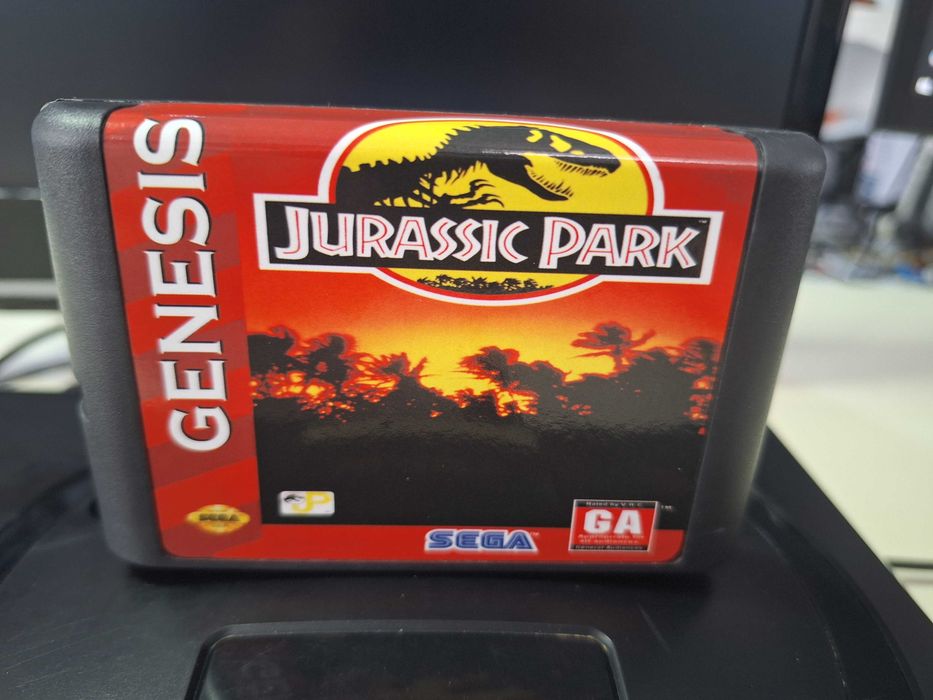 Jurassic Park video game Sega Genesis