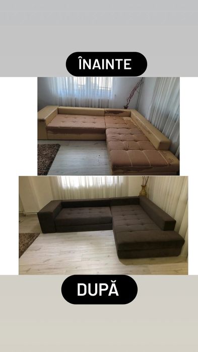 Retapițare canapele,colțare, paturi etc