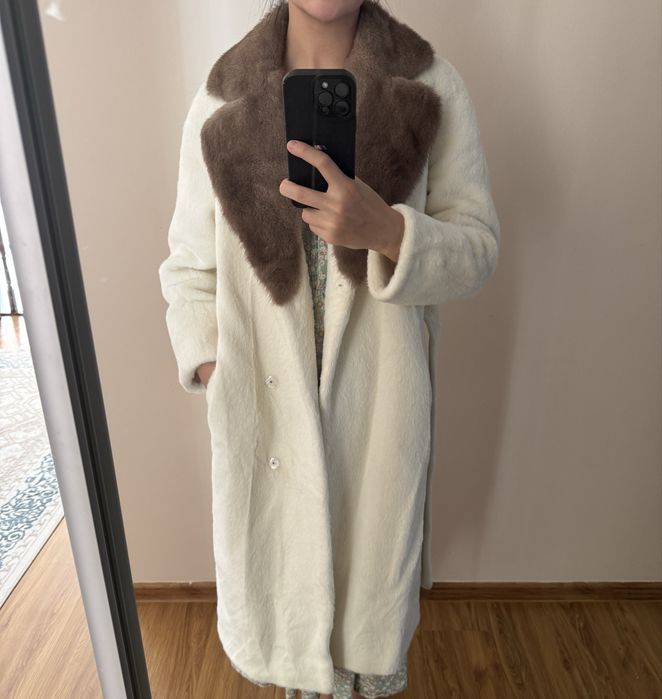 Пальто из альпаки