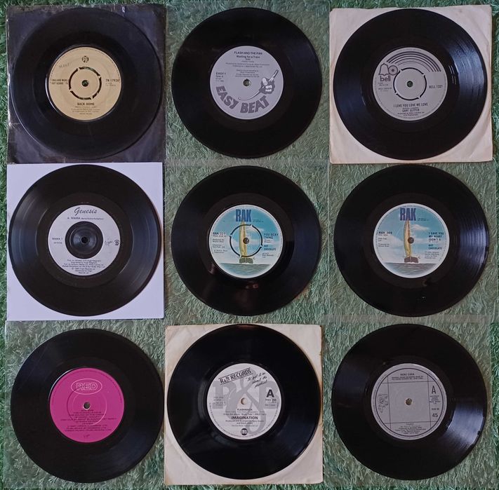 Discuri vinil single Diana Ross, Hot Chocolate, Human League, ELO...