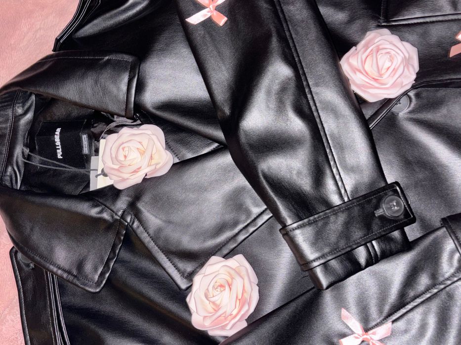 Чисто ново кожено яке от Pull&Bear