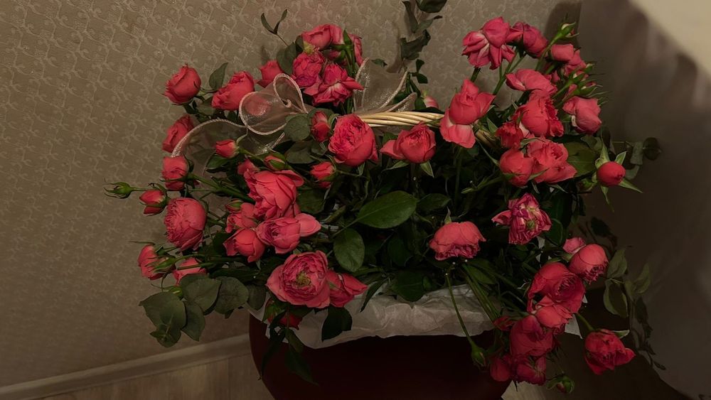 Букеты цветов разные