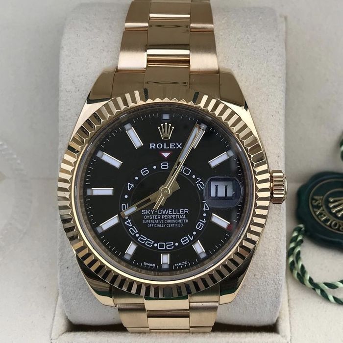 Rolex  Sky - Dweller Black Dial