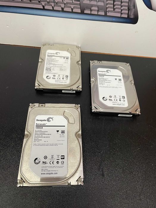 HDD 1TB  SATA3 3.5"  Seagate  Barracuda , 100 % viata, garantie 6 luni