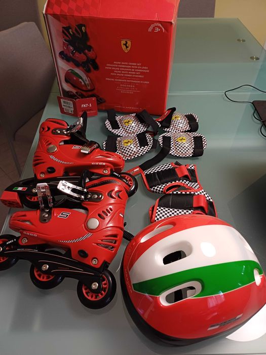 Нови оригинални детски ролери Ферари р.29-32 в комплект