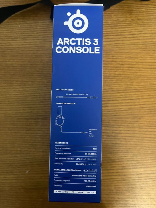 Слушалки Steelseries Arctis 3 Console