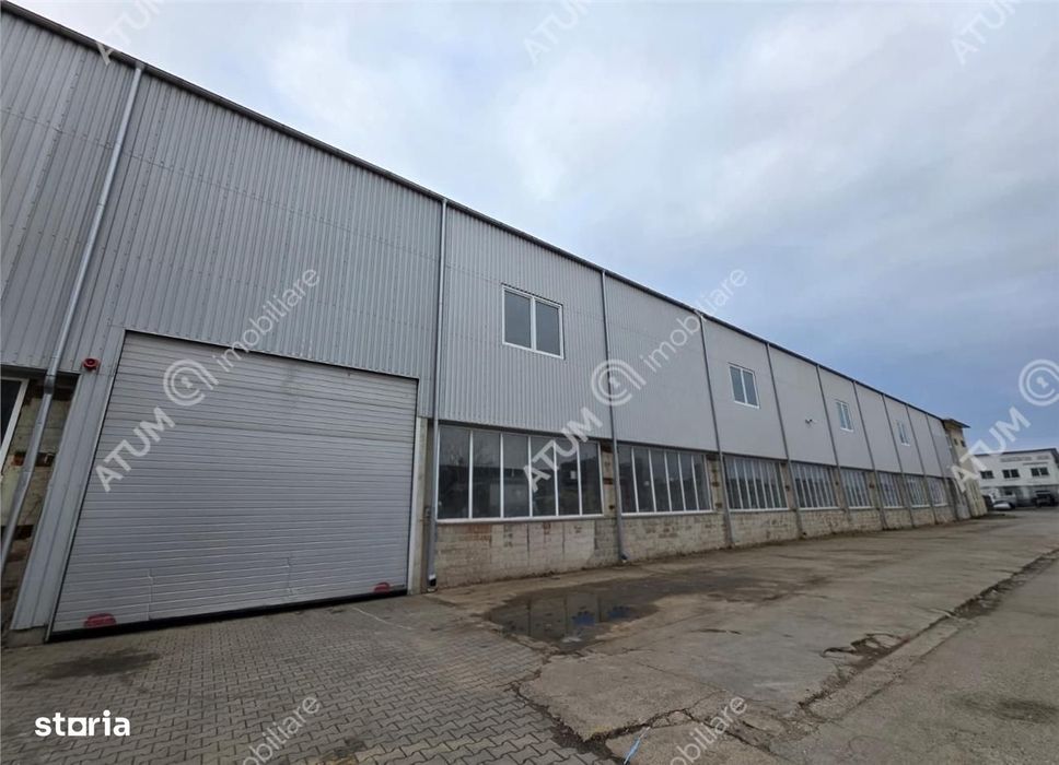 Hala Industriala de 3800 mp in zona Stefan cel Mare din Sibiu