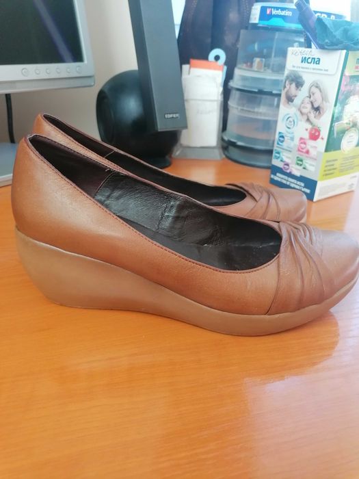 дамски обувки естествена кожа