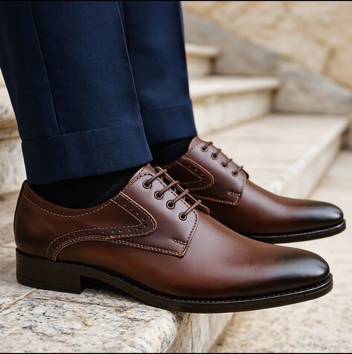 ANGRO Pantofi Din Piele