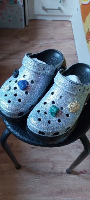 Crocs Mega Crush Asteroid glitter dama