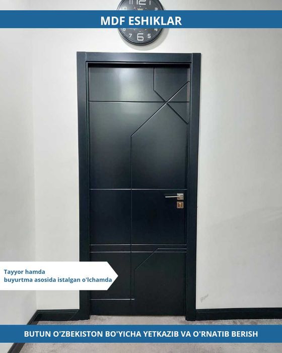Двери МДФ / Двери межкомнатые Eshiklar / Mdf