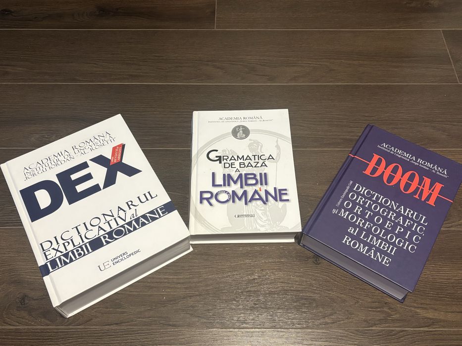 DEX, DOOM, GRAMATICA LIMBII ROMÂNE, dictionar, culegere exerctitii