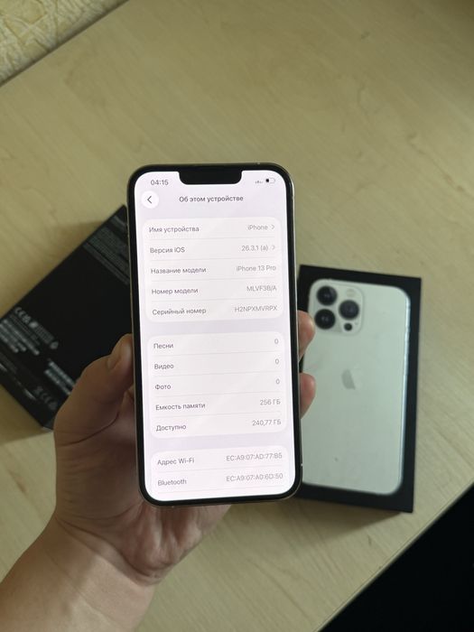 iPhone 13 Pro 256GB. 82% . В Идеале! 10/10.