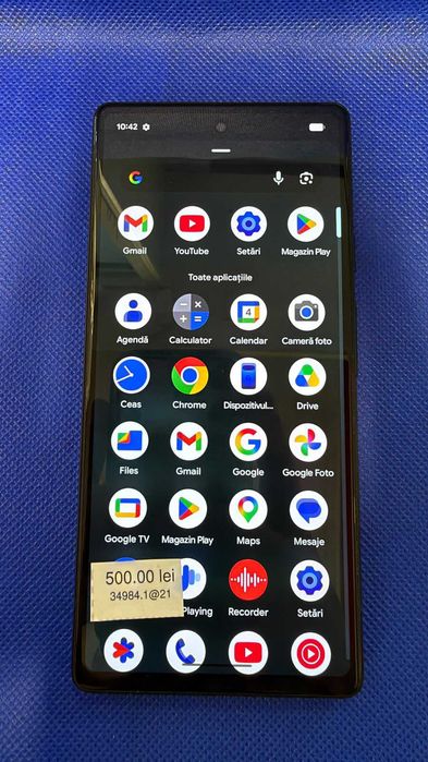 Telefon Google Pixel 6A (Ag.21) Garantie 2 ani