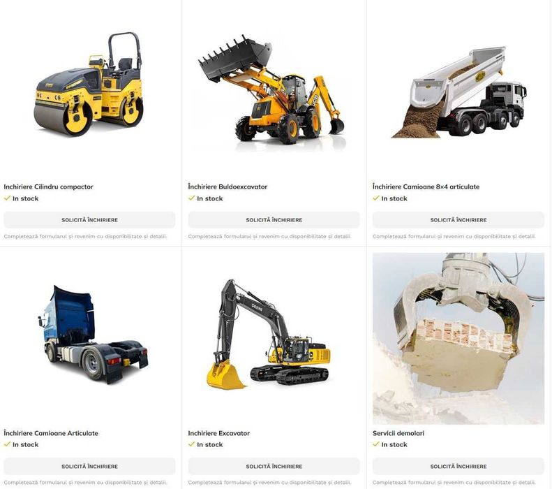 Agregate, nisip/piatră – Livrare in Mangalia | Inchirieri Utilaje