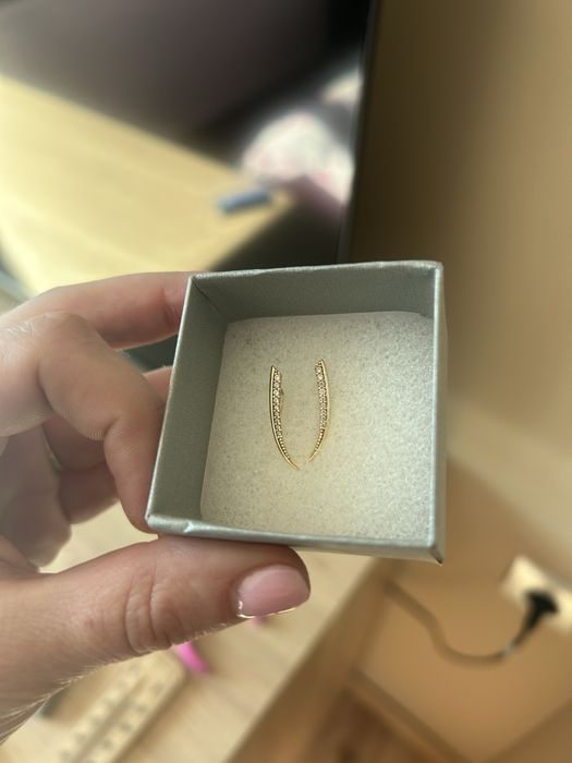 Златни обеци нови