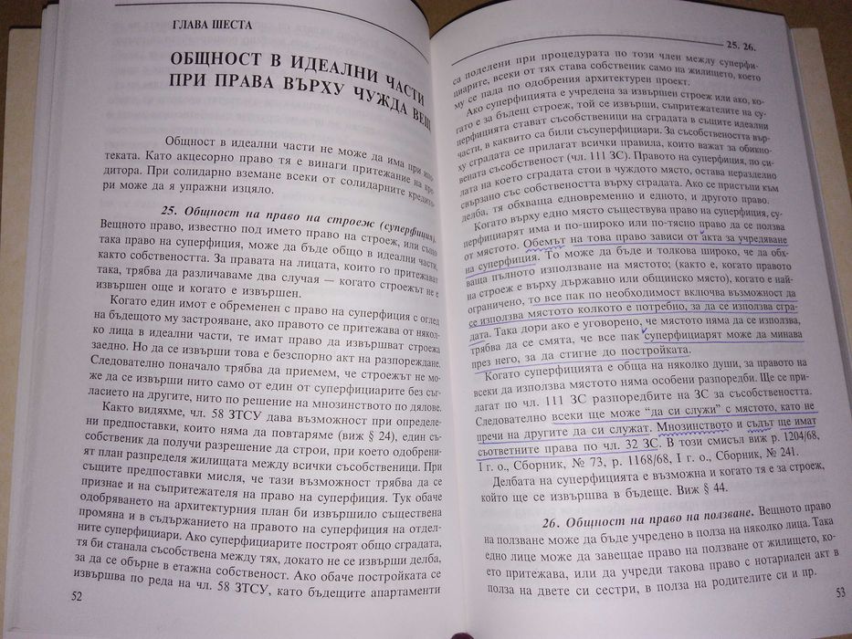 "Съсобственост-правни въпроси" проф.Петко Венедиков, изд. 2000 г.