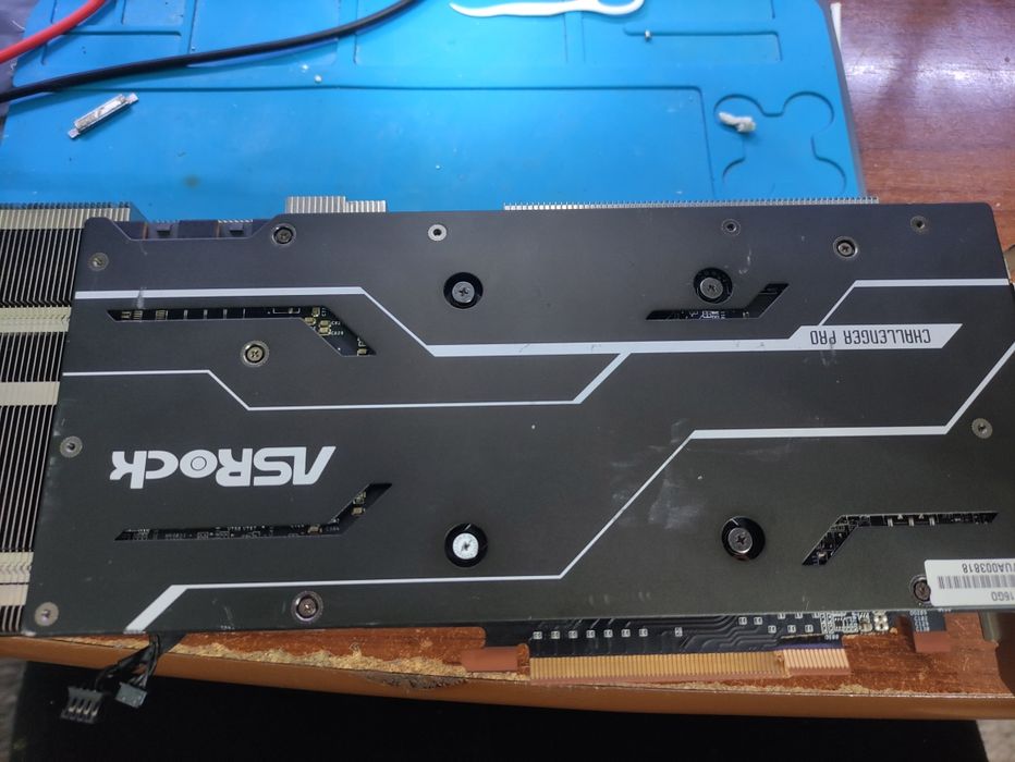 ASRock rx6800xt на запчасти
