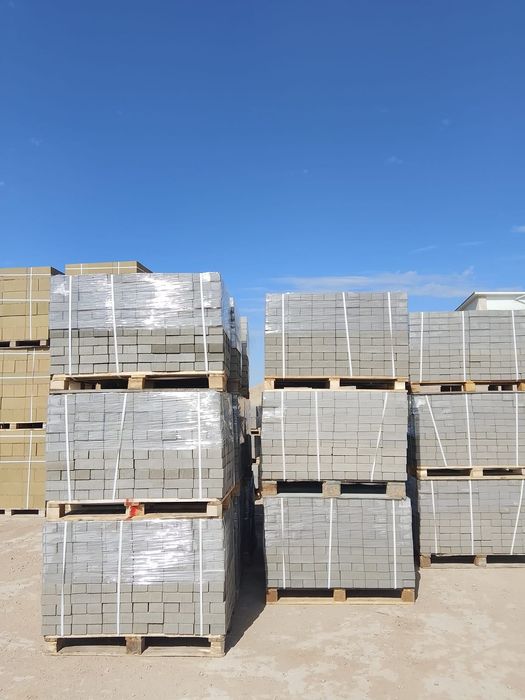 Пескоблок, брусчатка,поребрик,бетон