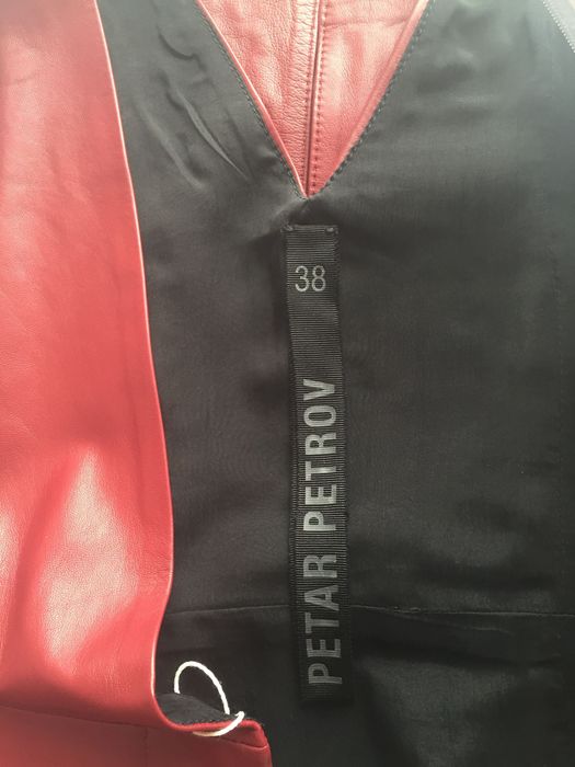 Кожена рокля Petar Petrov, S, нова