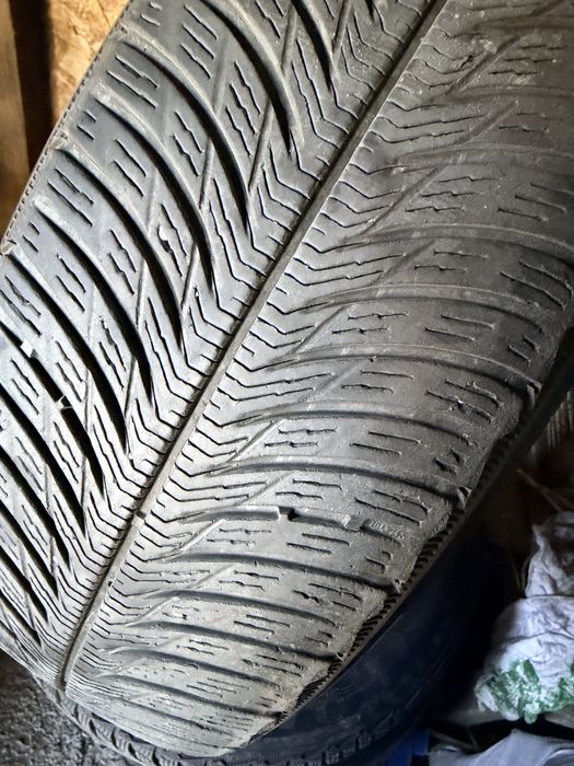 Jante originale Mercedes R17 A-Class W177 + anvelope Michelin Pilot Alpin 5 (DOT 2022)