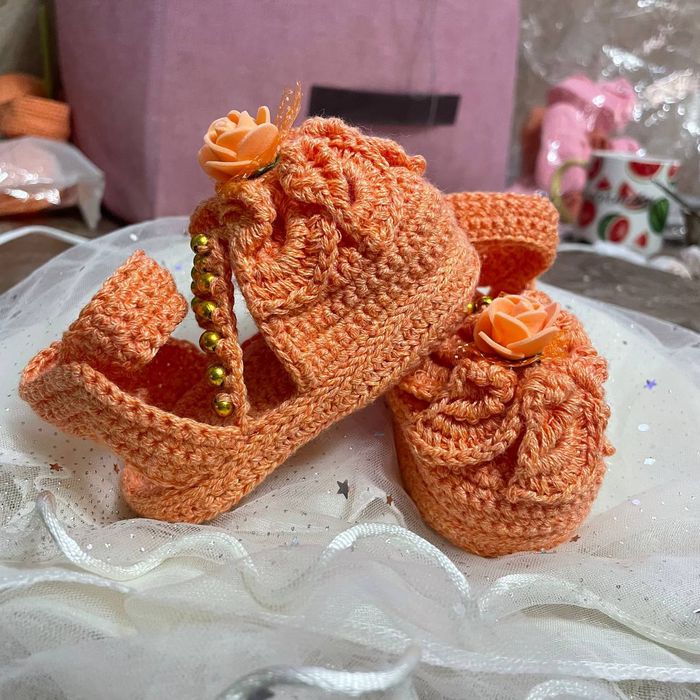 Пинетки башмачки на малышей