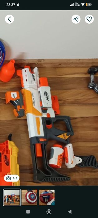 Nerf Recon cu accesorii și țintă