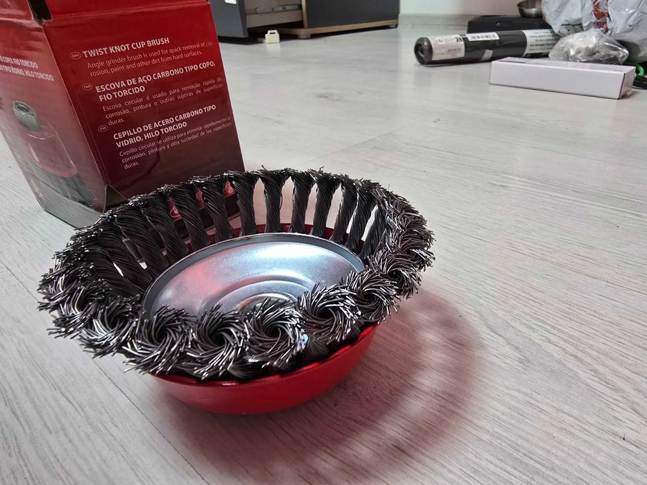 Perie sarma impletita 125mm M14 0.5 max 6500rpm