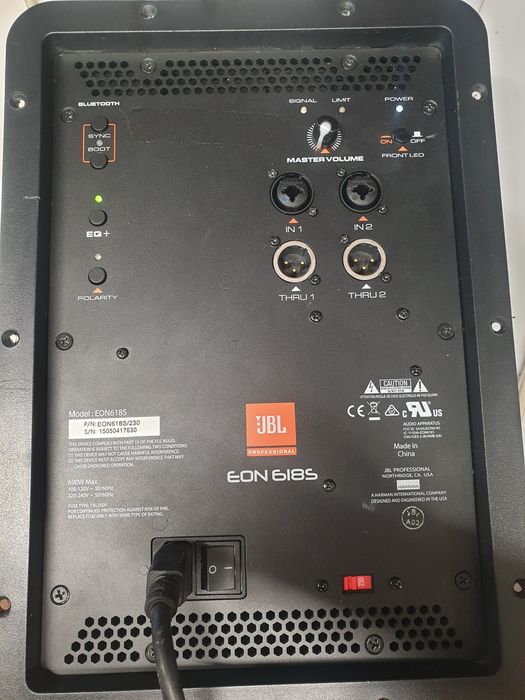 Mixer Target cs10/2/Jbl 618s/Soundcraft Efx12/Efx8/Epm6/Epm8