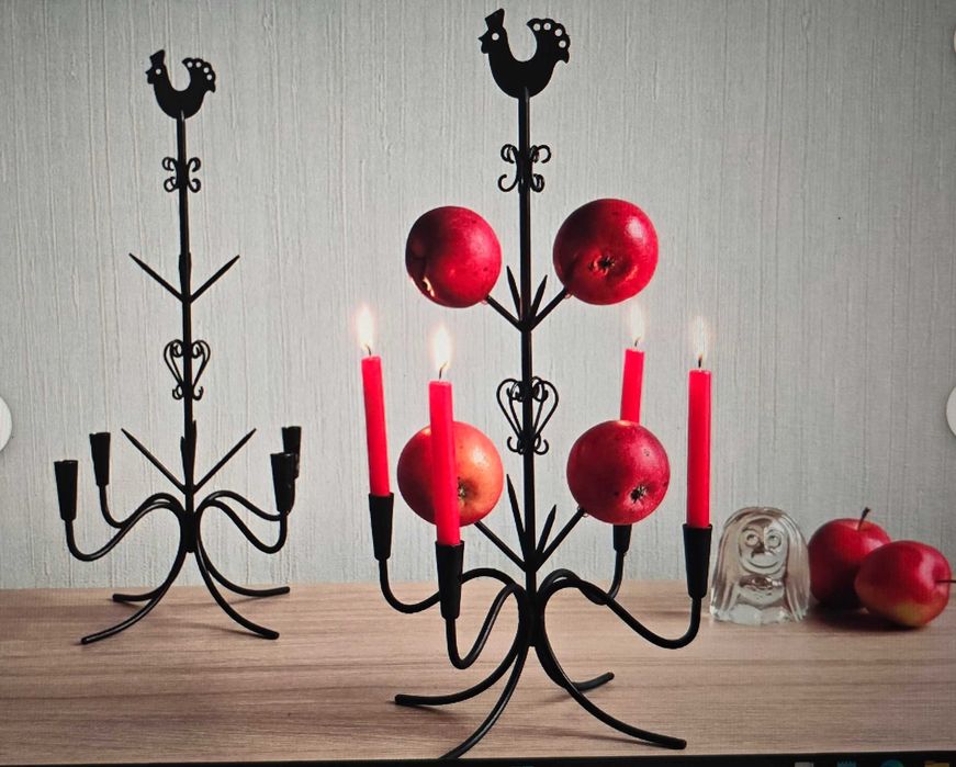 Кован свещник, Gunnar Ander Ystad, 1960г– Швеция