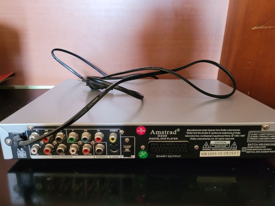 Amstrad dvd плеър неработещ