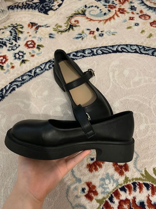 Ботиночки, балетки чёрного цвета