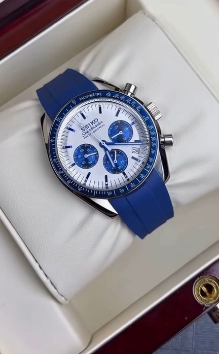 Seiko Mod Speedmaster “Omega” и Daytona Rose Gold