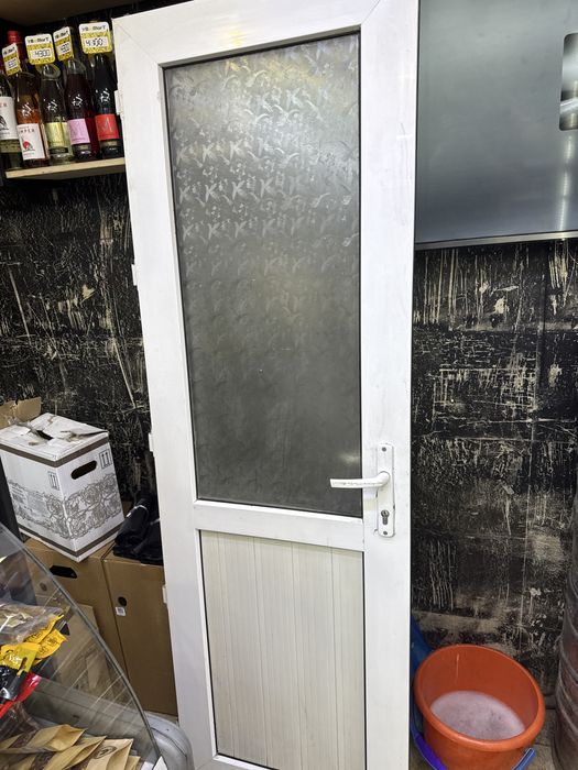 Пластиковая дверь