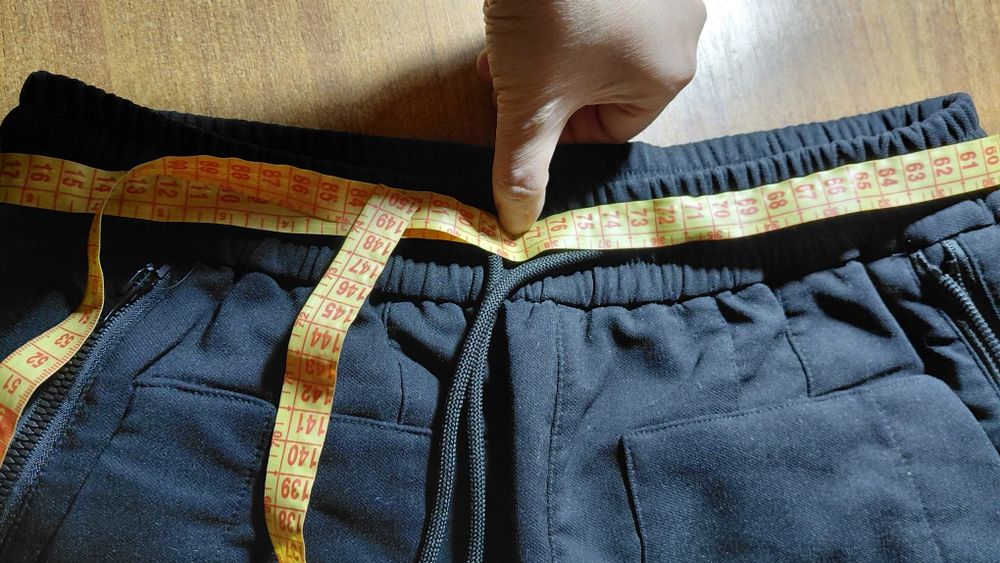 Зимние джогеры черные