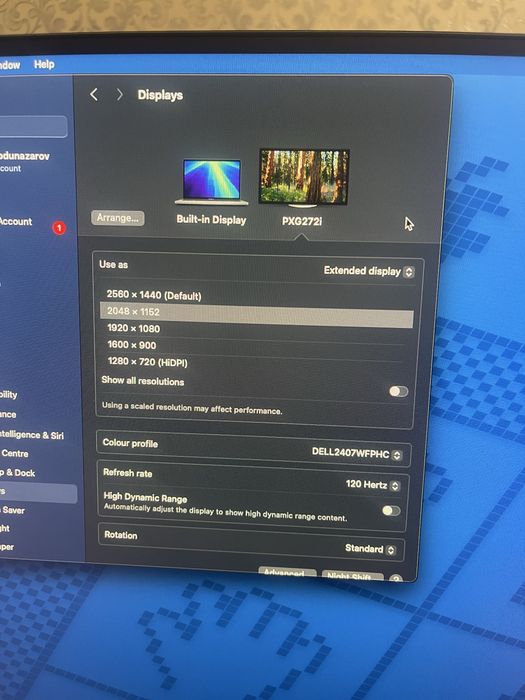 monitor 2k pixel