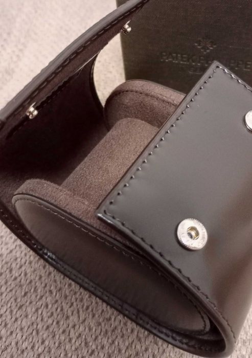 Cutie de calatorie din piele pentru ceas Patek Philippe