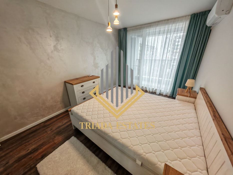 Модерен двустаен апартамент под наем в центъра на Бургас. Сграда Инфи